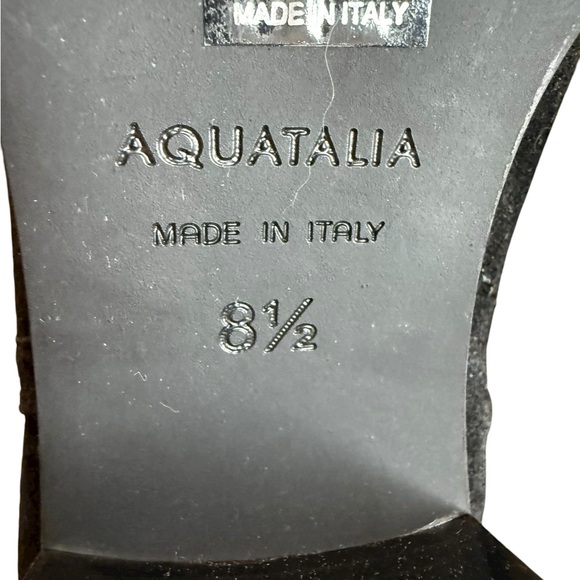 Aquatalia Nova Knee High Suede Boots Size 8.5 - Picture 10 of 14